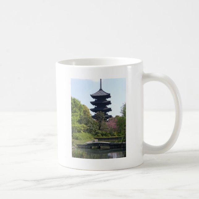 Caneca De Café Pagode de Kyoto (Direita)