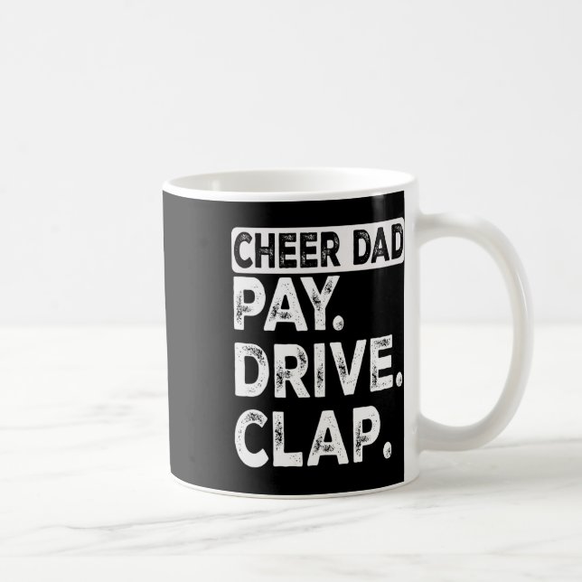 Caneca De Café Pague Dirija Bata Palmas Aplauda Pai Pai Engraçado (Direita)