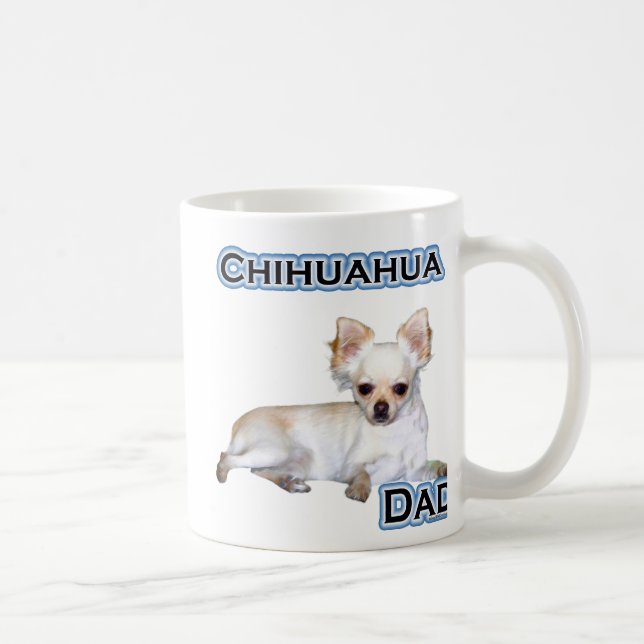 Caneca De Café Pai 4 Chihuahua (Direita)