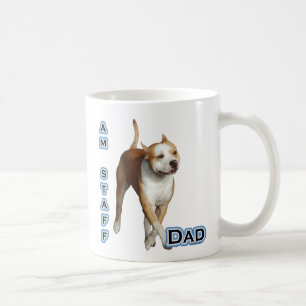 Caneca De Café Pai 4 de Staffordshire Americano