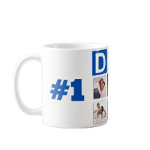 Pai 6 Colagem de Fotografias Dia de os pais Feliz 