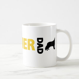 Caneca De Café Pai amável descuidado do Spaniel de Charles
