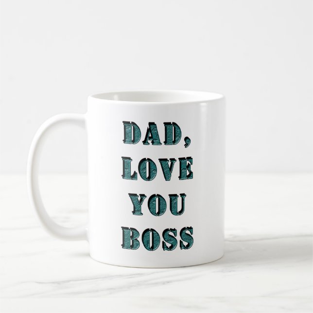 CANECA DE CAFÉ PAI, AMO-TE CHEFE 1 (Esquerda)