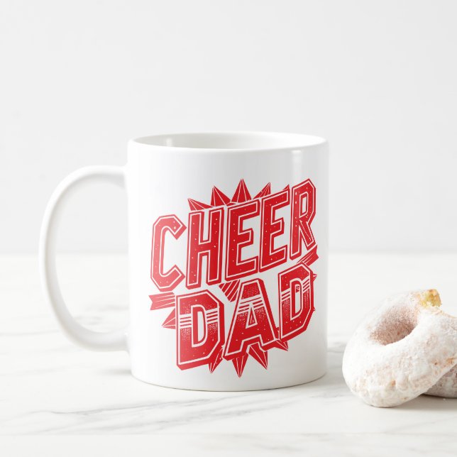 Caneca De Café Pai animado (Com Donut)
