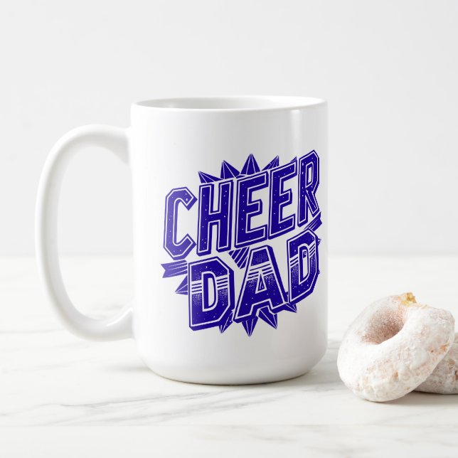 Caneca De Café Pai animado (Com Donut)