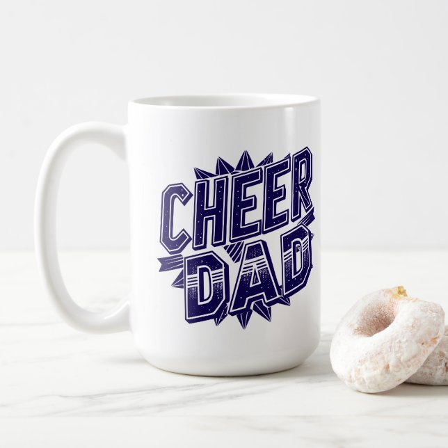Caneca De Café Pai animado (Com Donut)
