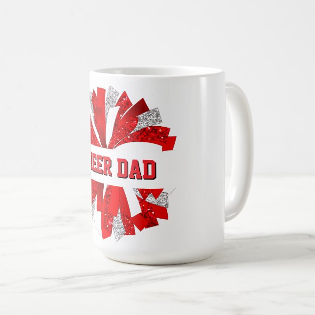 Caneca De Café Pai animado (Frente Esquerda)