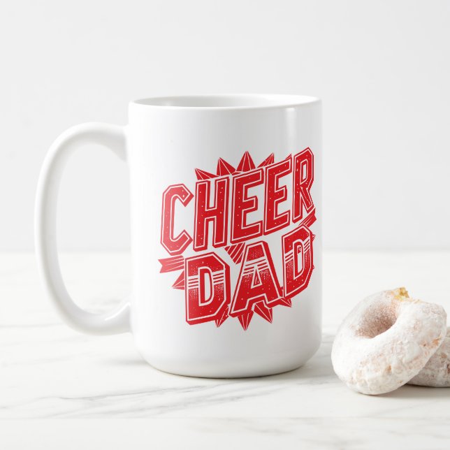 Caneca De Café Pai animado (Com Donut)