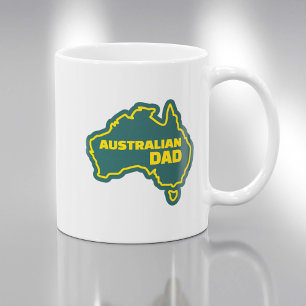 Caneca De Café Pai australiano - Dia de os pais Mug para Aussie