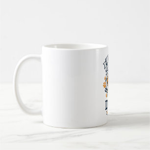 Caneca De Café Pai Bichon Frise Para Sempre Impressões de Pata de