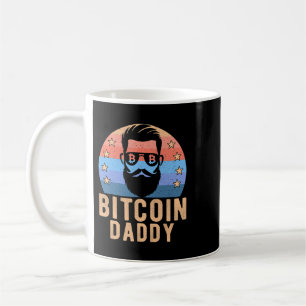 Caneca De Café Pai Bitcurrency Vintage Pai BTC Crypto Mens Dizend