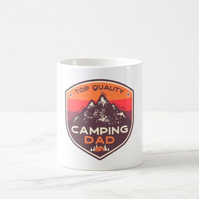 Caneca De Café Pai Campeão de Camping de Alta Qualidade (Criador carregado)