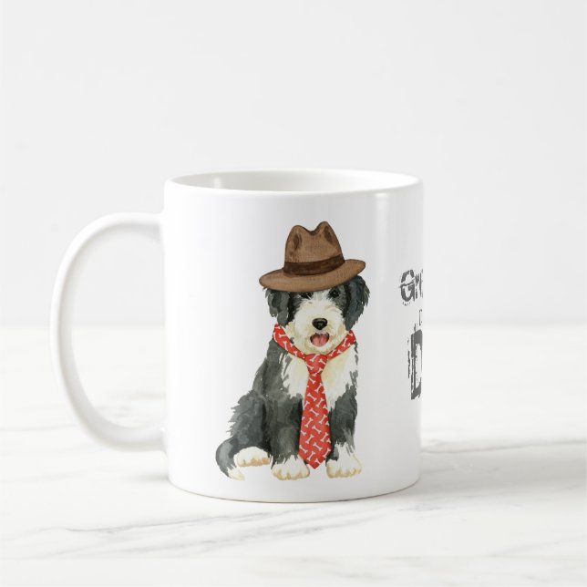 Caneca De Café Pai Collie (Esquerda)