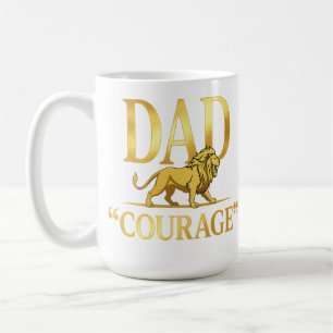Caneca De Café Pai — CORAGEM
