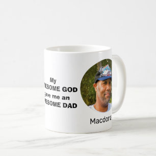 Caneca De Café Pai cristão personalizado
