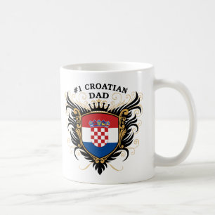 Caneca De Café Pai croata do número um