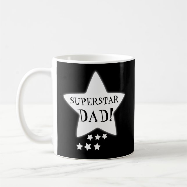 Caneca De Café Pai da estrela mundial (Esquerda)