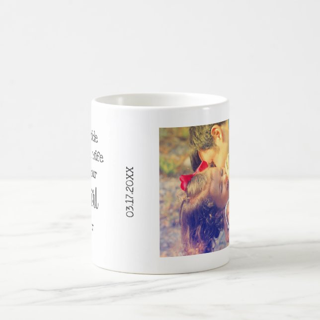 Caneca De Café Pai da Foto da Noiva (Centro)