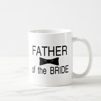 Caneca De Café Pai da noiva Bowtie