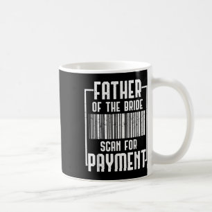 Caneca De Café Pai Da Noiva Cerimônia De Casamento Recepção Gro