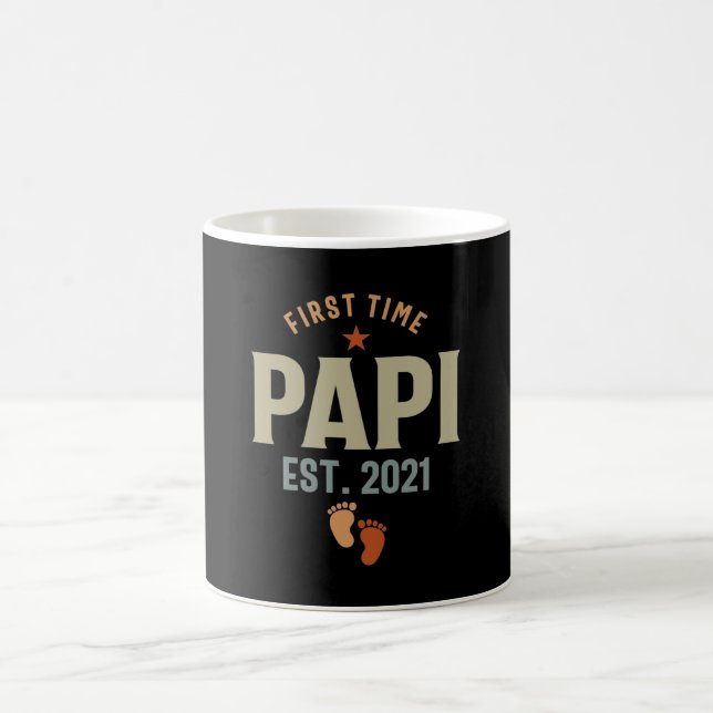 Caneca De Café Pai da Primeira Vez Papi Est 2021 (Centro)
