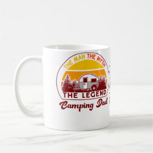 Caneca De Café Pai de Acampamento Motorhome Caravana Camper Pai