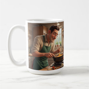 Caneca De Café Pai de aniversário do Chef