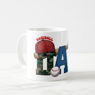 Caneca De Café Pai de beisebol - Presente perfeito para Pais espo