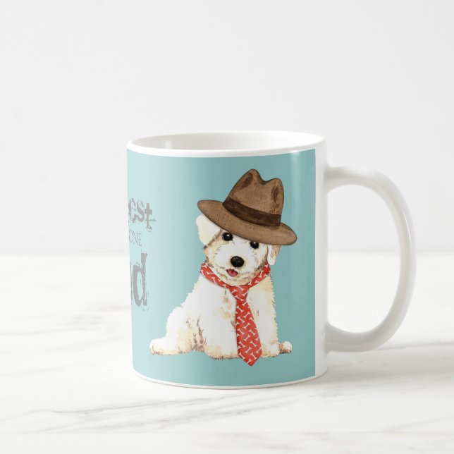 Caneca De Café Pai de Bichon (Direita)