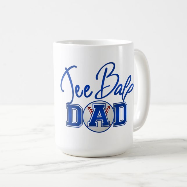 Caneca De Café Pai De Bola Tear - Combo Mug (Frente Esquerda)