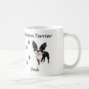 Caneca De Café Pai de Boston Terrier