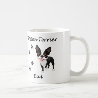 Caneca De Café Pai de Boston Terrier