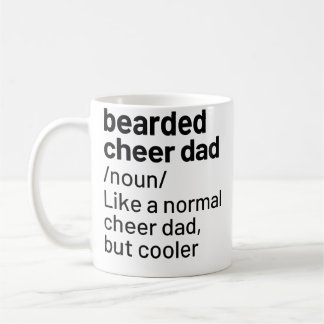 Caneca De Café Pai de Cabeludo de Torcida Definição Cheerleading