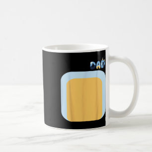 Caneca De Café Pai de Cachorro Azul Correspondente Figurinos Fami