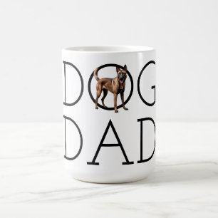 Caneca De Café Pai de Cachorro Belgian Malinois