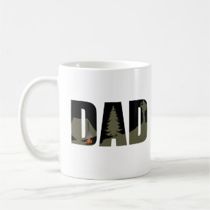 Caneca De Café pai de campismo e caminhada
