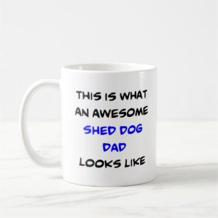 Caneca De Café pai de cão galhado incrível