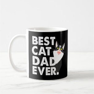Caneca De Café Pai de Cat Padre Melhor Pai de Cat Nunca