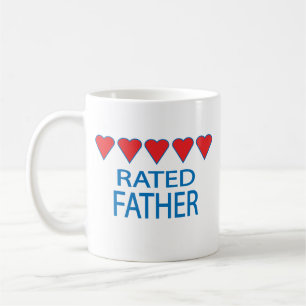 Caneca De Café Pai de Cinco Filhas