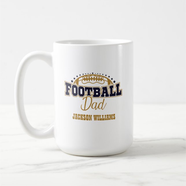Caneca De Café Pai de futebol (Esquerda)