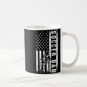 Caneca De Café Pai de Futebol Bandeira dos EUA Equipe de Futebol