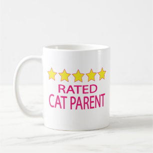 Caneca De Café Pai de Gato de Cinco Estrelas