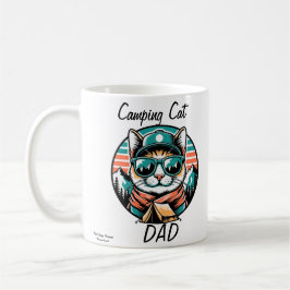 Caneca De Café Pai de gatos de acampamento