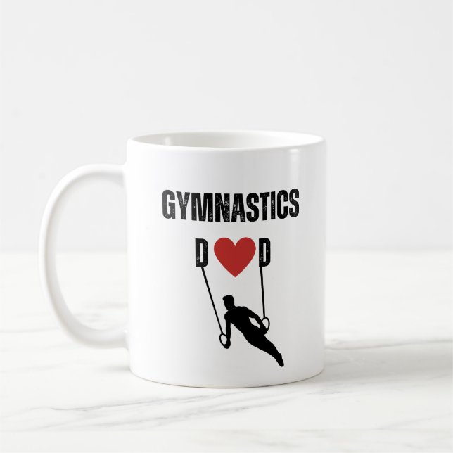 Caneca De Café Pai de ginástica (Esquerda)