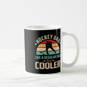 Caneca De Café Pai de Hockey Como Um Pai Normal Mas Mais Legal Ho