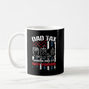 Caneca De Café Pai De Imposto Não É Veneno Para Os Pais Vintage