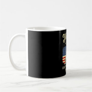 Caneca De Café Pai de jiu jitsu como um pai normal mas mais legal