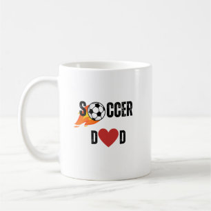 Caneca De Café Pai de jogador de futebol