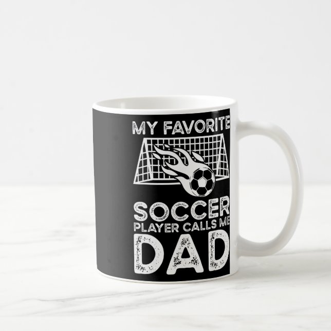 Caneca De Café Pai de jogador de futebol _6  (Direita)