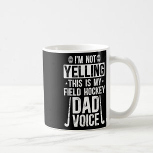 Caneca De Café Pai de jogador de hóquei sobre grama Voz Pai de um